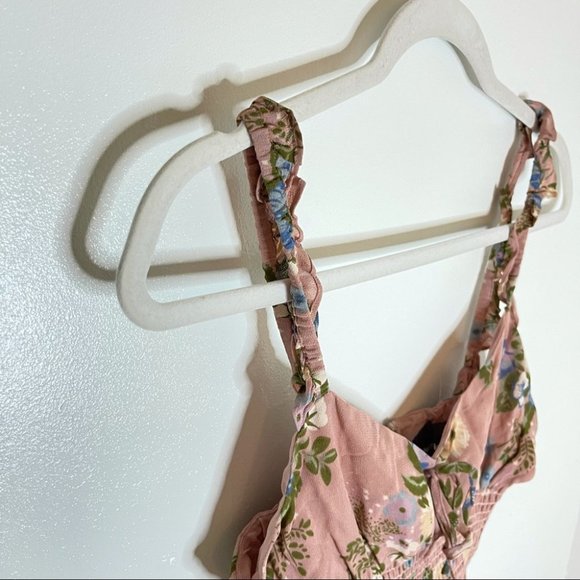 Reformation | NWOT Elyse Irene Floral Mini Dress - Picture 9 of 12